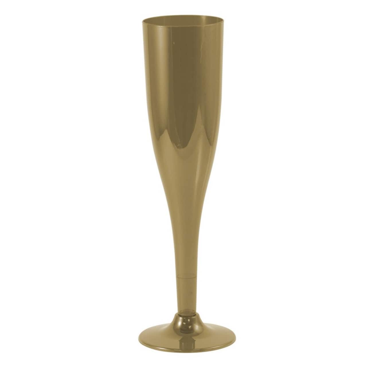 JAM Paper 5.5oz. Plastic Champagne Flutes, 20ct.